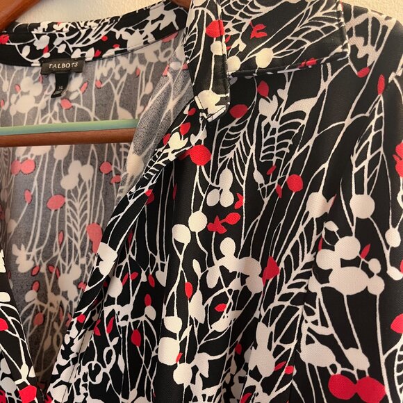 Talbots button-up dress with belt - knee length - XL - Picture 6 of 6